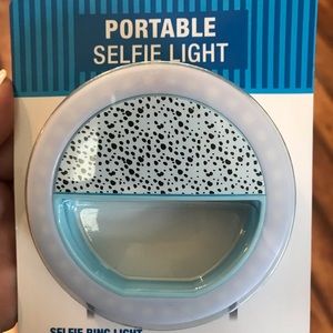 Portable selfie ring  light.     NWT